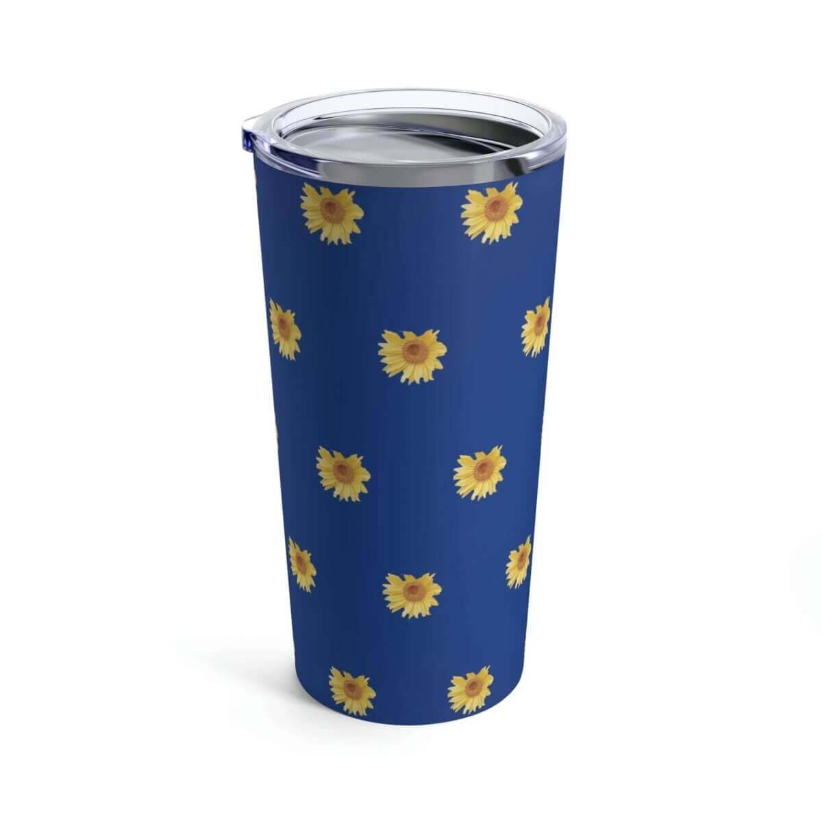 Trendy Floral Tumbler 20oz - Great Gift Idea - 4