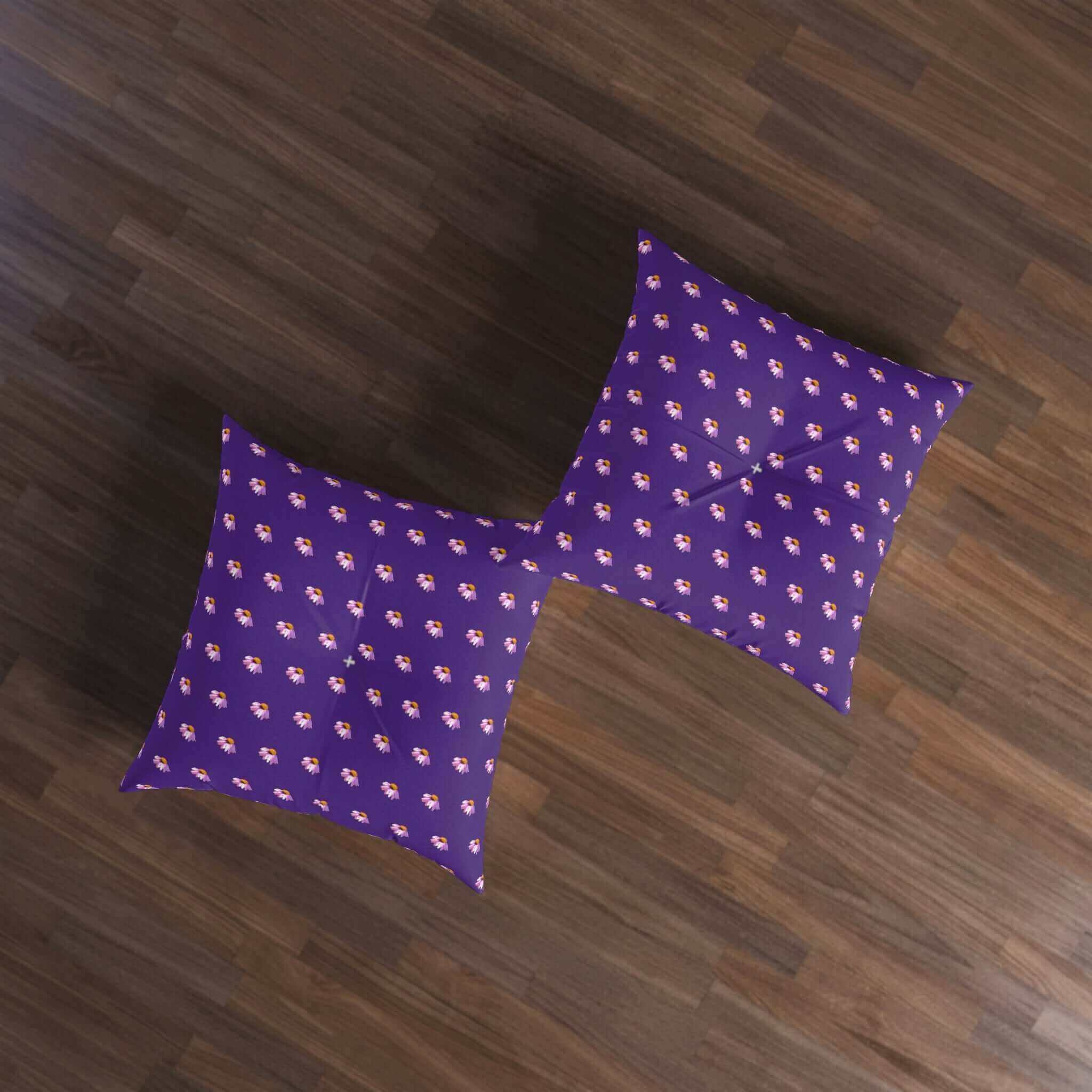 Tufted Coneflower Design Floor Pillow - Hearth Home & Living