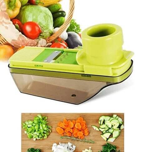 Veggie Lover's Compact Palm Sized Mini Grater and Veggie Slicer - Hearth Home & Living