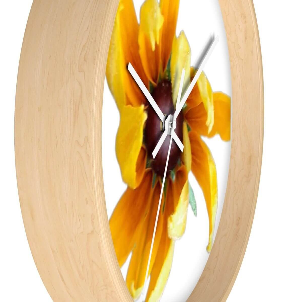 Yellow Kitchen Wall Clock - Hearth Home & Living